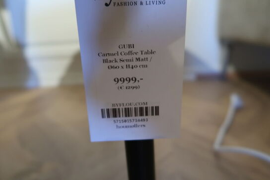 Sofabord GUBI Carmel Coffee Table Black Semi Matt