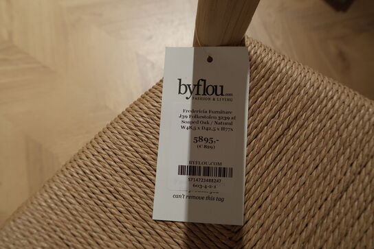 Spisebordsstol BØRGE MOGENSEN Fredericia Furniture J39 Folkestolen 3239 - 