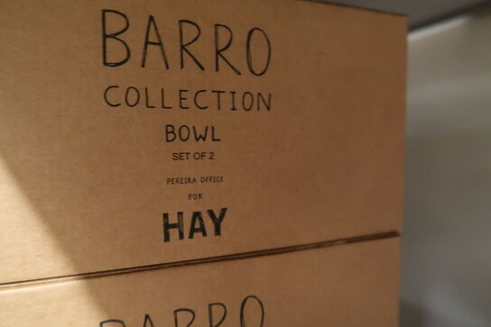 2 stk. skåle HAY Barro Collection