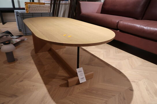 Sofabord FOGIA Koku / Oval Large - Lacquered Oak