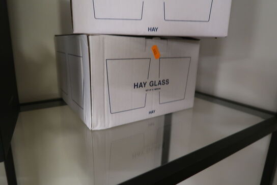 4 stk. glas HAY Glass Medium