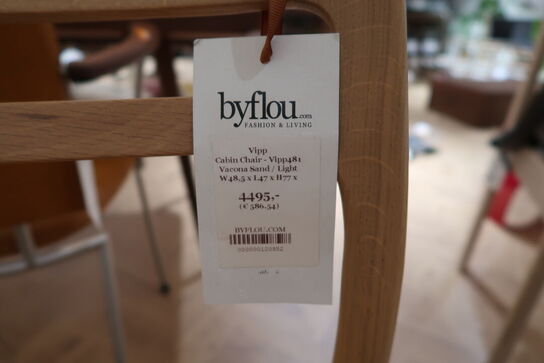 4 stk. spisebordsstole VIPP Cabin Chair - VIPP481 Vacona Stand / Light