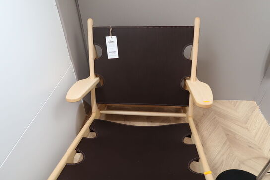 Lænestol BØRGE MOGENSEN Fredericia Furniture Jagtstolen 2229 Ask, Lys, Olie FSC Mix