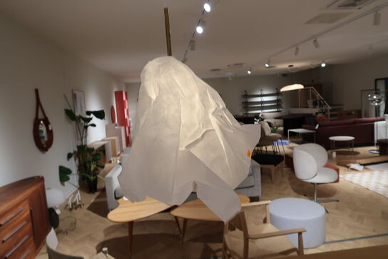 Pendel A. PETERSEN Lamp By Poul White/Brass