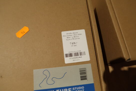 LED-lys STUDIO ABOUT Flex Lamp / Flex Tube Blue - 5 Meter