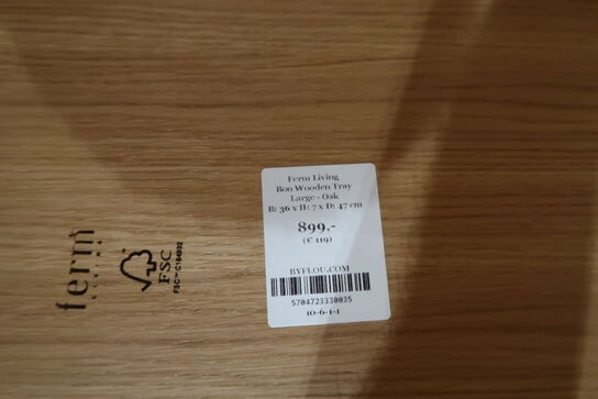 Bakke FERM LIVING Bon Wooden Tray Large
