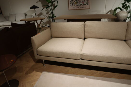 Sofa FREDERICIA FURNITURE Calmo Sofa 80 5623 By ECRITURE 240 / Chrome