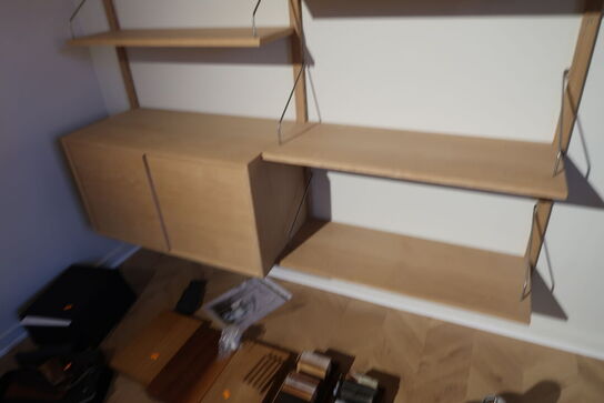 Reolsystem DK3 Royal System Soaped Oak