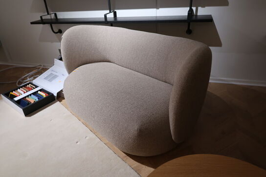 Sofa FERM LIVING Rico 2-pers Sofa Bouclé - Sand
