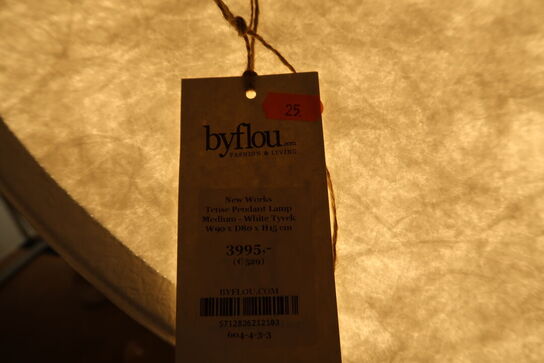 Pendel NEW YORKS Tense Pendant Lamp Medium - White Tyvek