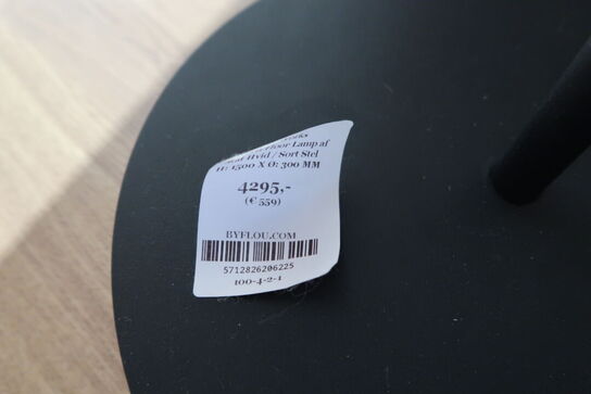 Gulvlampe NEW WORKS Lantern Floor Lamp Mat Hvid / Sort Stel