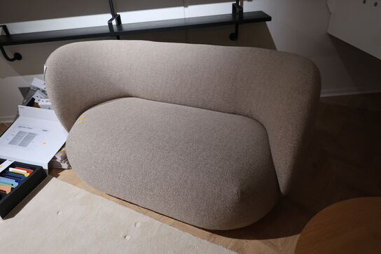 Sofa FERM LIVING Rico 2-pers Sofa Bouclé - Sand