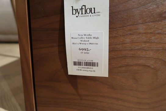 Sofabord NEW WORKS Mass Coffee Table High Walnut