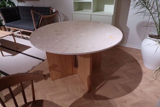 Spisebord AUDO COPENHAGEN Androgyne Dining Natural Oak / Sand