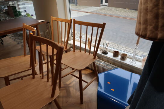 4 stk. spisebordsstole HAY J41 Af Børge Morgensen Oiled Oak