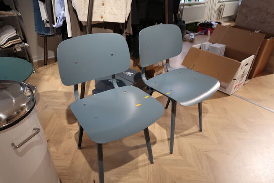 2 stk. spisebordsstole HAY Revolt Chair