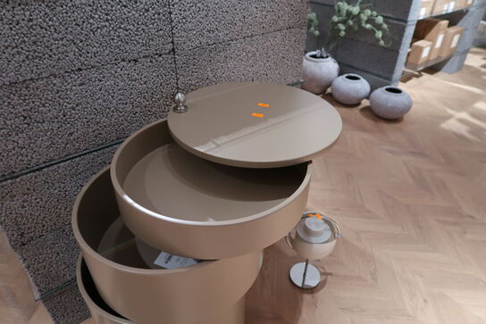 Sidebord VERPAN BarBoy af Verner Panton, Mushroom