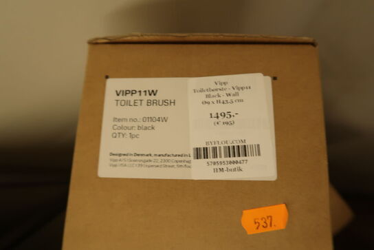 Toiletbørste VIPP 11W Sort
