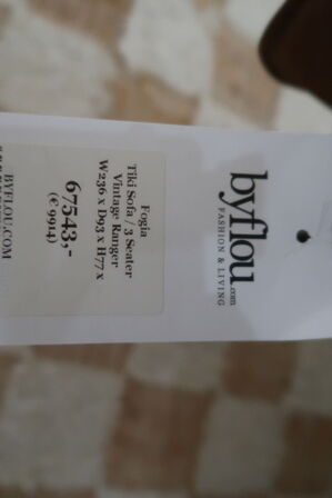 Sofa FOGIA Tiki Sofa / 3 Seater Vintage Ranger