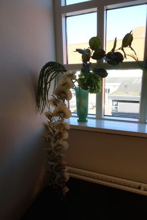 Vase HAY Empire Vase Large med div. Kunstige blomster