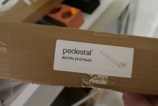 Div. Tilbehør pedestal ACS Pin 25 (5 Pack)