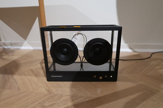 Højtaler TRANSPARENT Small Black