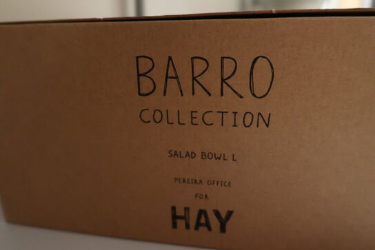 Skål HAY Barro Collection Oval Dish L