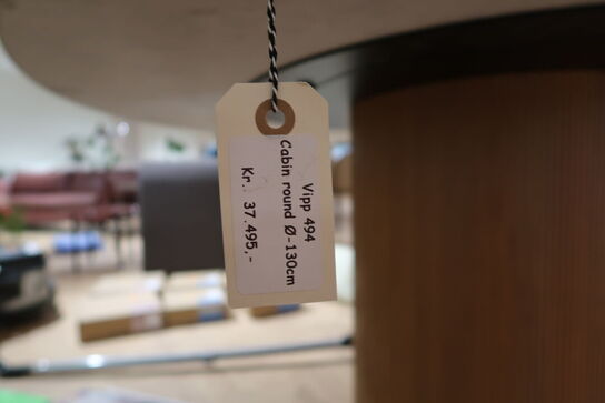 Spisebord VIPP 494 Cabin Round Ø-130 cm