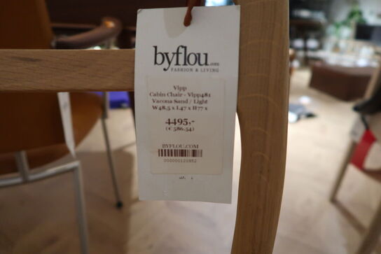 4 stk. spisebordsstole VIPP Cabin Chair - VIPP481 Vacona Stand / Light