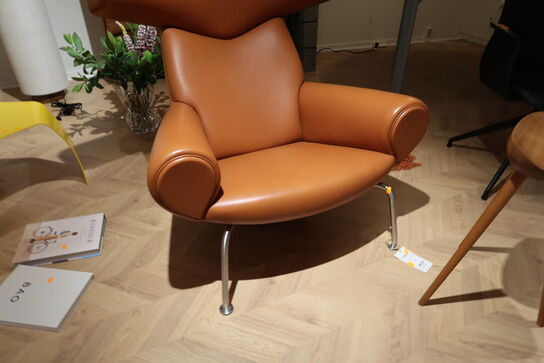 Lænestol H.J. WEGNER Fredericia Furniture Ox Chair 1000 Max 95 Cognac