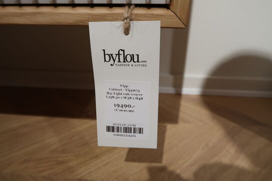 Reol/skabsystem VIPP Cabinet - Vipp675 H5: Light Oak Veneer