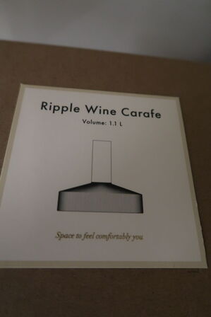 Karaffel FERM LIVING Ripple Wine Carafe