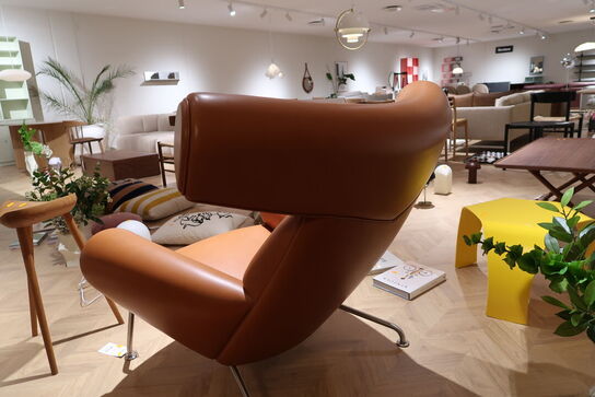 Lænestol H.J. WEGNER Fredericia Furniture Ox Chair 1000 Max 95 Cognac