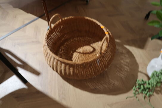 Kurv FERM LIVING Braided Basket - Low Natural