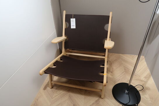 Lænestol BØRGE MOGENSEN Fredericia Furniture Jagtstolen 2229 Ask, Lys, Olie FSC Mix