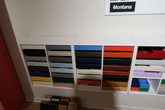 3 stk. reoler/skabe MONTANA