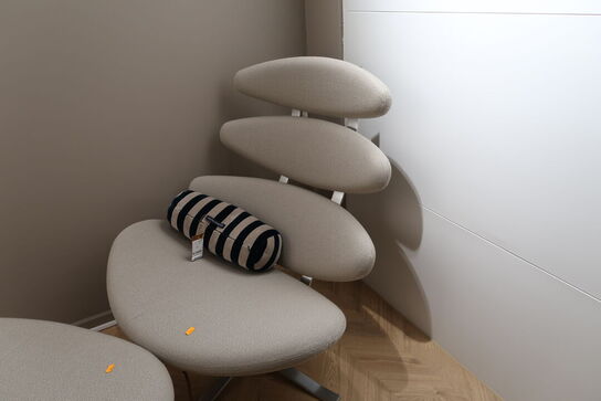 Lænestol POUL M. VOLTHER Corona med Fodskammel