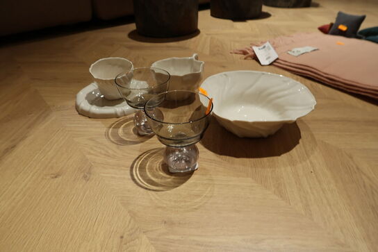 Div. Skåle, kopper m.m. ATELIER MARÉE m.fl.