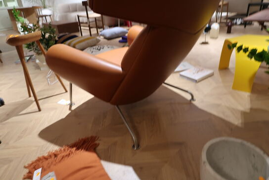 Lænestol H.J. WEGNER Fredericia Furniture Ox Chair 1000 Max 95 Cognac