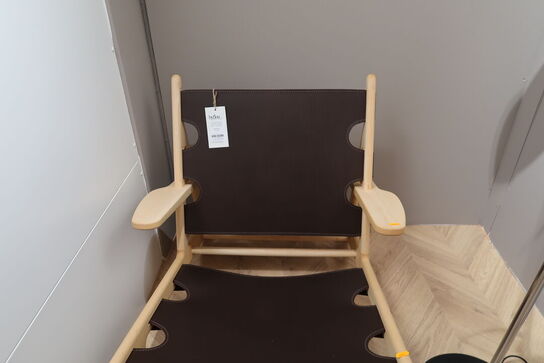 Lænestol BØRGE MOGENSEN Fredericia Furniture Jagtstolen 2229 Ask, Lys, Olie FSC Mix