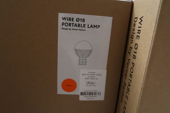 Bordlampe VERPAN Wire Ø18 Portable