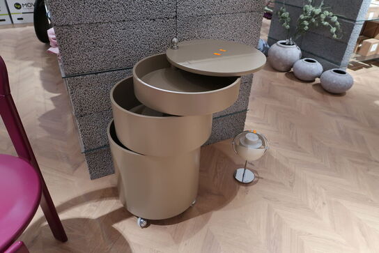 Sidebord VERPAN BarBoy af Verner Panton, Mushroom