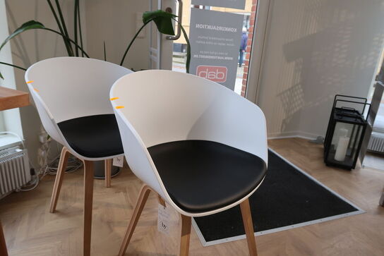 2 stk. spisebordsstole HAY AAC 22 Sædepolstret