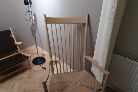 Lænestol H.J. WEGNER Fredericia Furniture J16 Rocking Soaped Oak / Natural