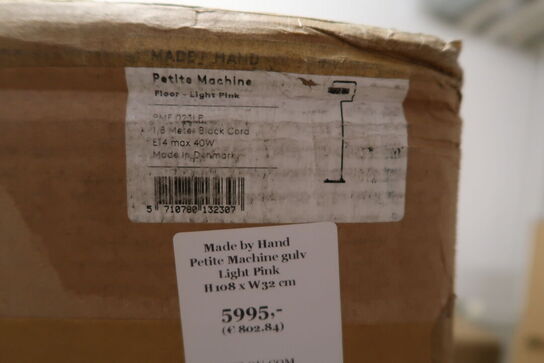 Gulvlampe MADE BY HAND Petite Light Pink