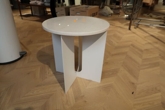 Sidebord AUDO COPENHAGEN Androgyne Side Table Crystal Rose Marble