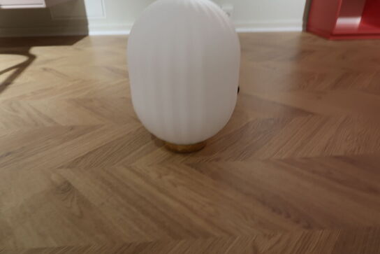 Bordlampe NORDIC TALES Bright Modeco Table Glass/Brass - Black