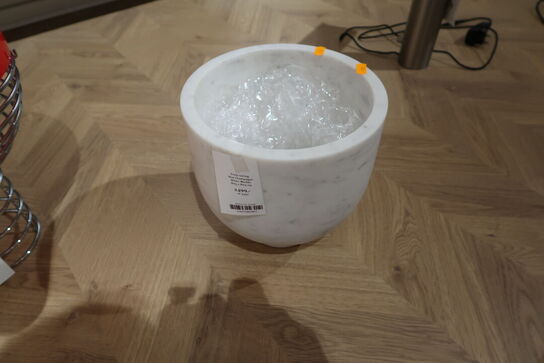 Champagnekøler FERM LIVING Alza Champagne White Marble