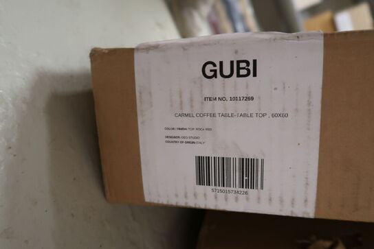 Sofabord GUBI Carmel Coffee Table Rock Red