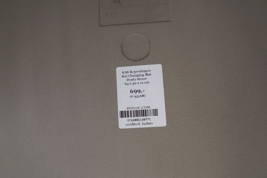 Puslepude KAS KOPGENHAGEN Kai Changing Mat Dusty Stone